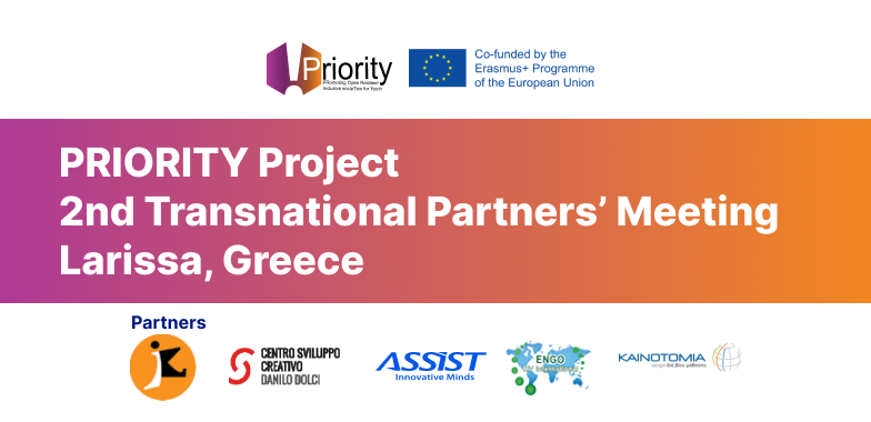 PRIORITY Project  Transnational Meeting in Larissa