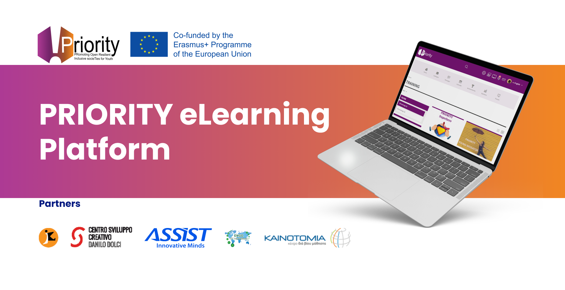 The PRIORITY eLearning Platform is up and running!