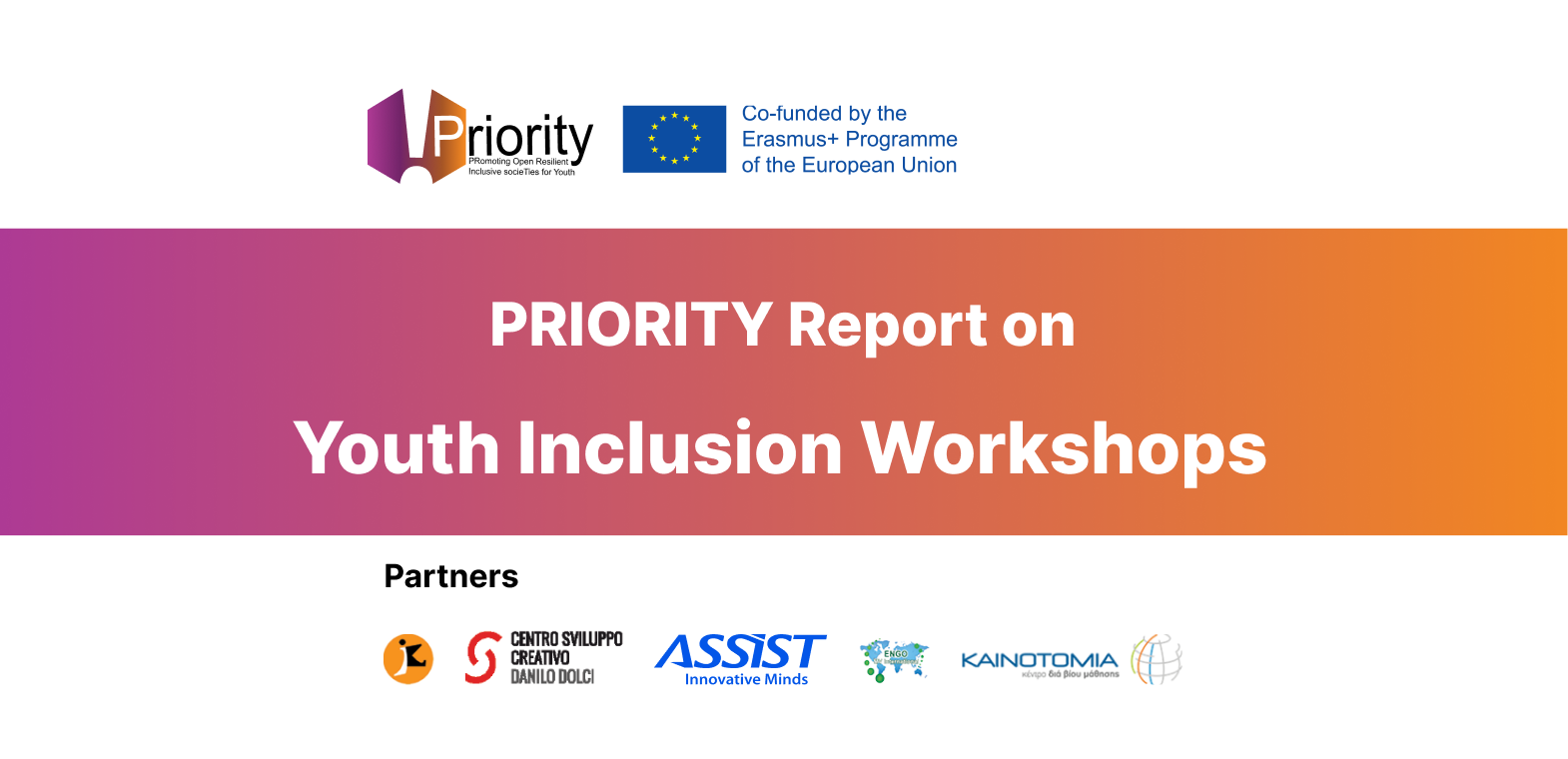 Report on the PRIORITY Youth Inclusion Workshops